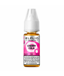 E-liquide Cerise Cola Elfliq sel de nicotine 10 ml