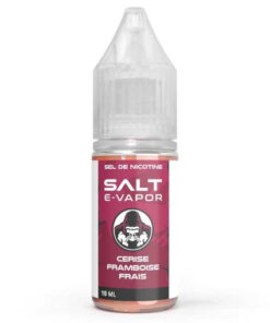 E-liquide Cerise Framboise Frais Le French Liquide sel de nicotine 10 ml