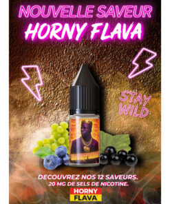 E-liquide Champagne Shower Horny Flava sel de nicotine 10 ml
