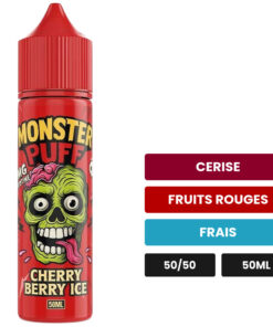 E-liquide Cherry Berry Ice Monster Puff 50 ml