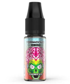 E-liquide Cherry Ice Tornadoliq sel de nicotine 10 ml