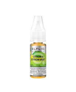 E-liquide Citron et Citron Vert Elfliq sel de nicotine 10 ml