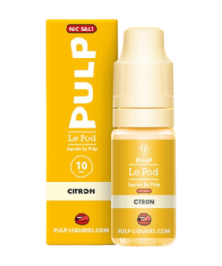 E-liquide Citron Pulp sel de nicotine 10 ml