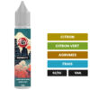 E-liquide Citron Vert et Jaune Aisu sel de nicotine 10 ml