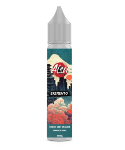 E-liquide Citron Vert et Jaune Aisu sel de nicotine 10 ml