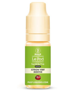 E-liquide Citron Vert Menthe Pulp 10 ml