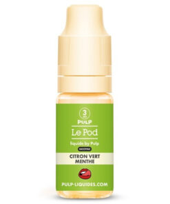 E-liquide Citron Vert Menthe Pulp 10 ml