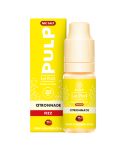 E-liquide Citronnade Pulp sel de nicotine 10 ml