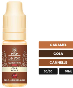 E-liquide Cola's Pop Pulp sel de nicotine 10 ml