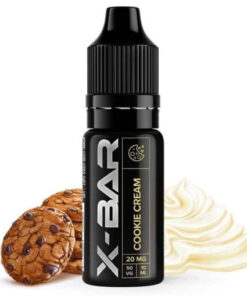 E-liquide Cookie Cream X-Bar sel de nicotine 10 ml