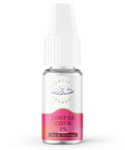 E-liquide Coup de Cœur Petit Nuage sel de nicotine 10 ml