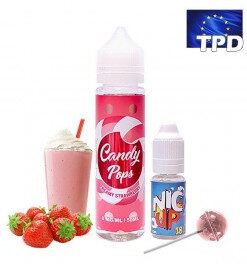 E-liquide Creamy Strawberry Candy Pops 50 ml