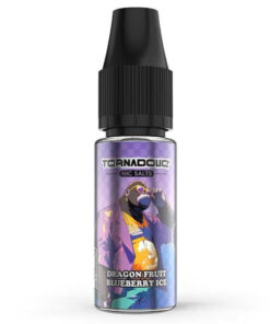 E-liquide Dragon Fruit Blueberry Ice Tornadoliq sel de nicotine 10 ml