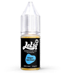 E-liquide Dragon Noir Glacé Lost Vape sel de nicotine 10 ml