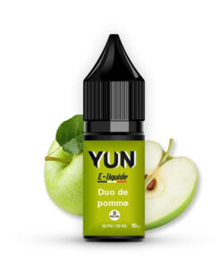 E-liquide Duo de Pomme Yun 10 ml