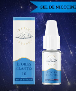 E-liquide Étoiles Filantes Petit Nuage sel de nicotine 10 ml
