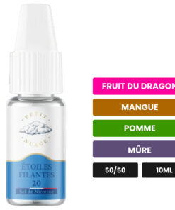 E-liquide Étoiles Filantes Petit Nuage sel de nicotine 10 ml
