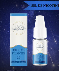 E-liquide Étoiles Filantes Petit Nuage sel de nicotine 10 ml