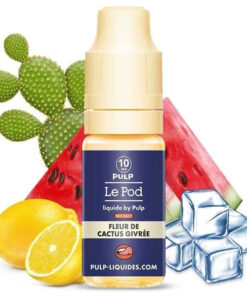 E-liquide Fleur de Cactus Givrée Pulp sel de nicotine 10 ml