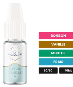 E-liquide Flocon Vanillé Petit Nuage 10 ml