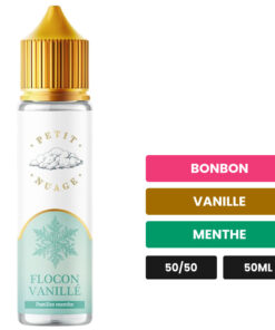 E-liquide Flocon Vanillé Petit Nuage 50 ml