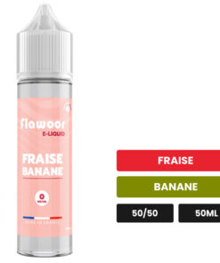 E-liquide Fraise Banane Flawoor 50 ml