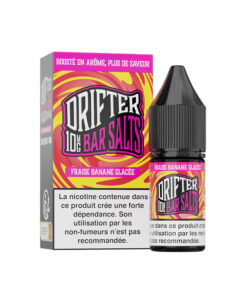 E-liquide Fraise Banane Glacée Drifter sel de nicotine 10 ml