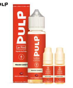 E-liquide Fraise Candy Pulp 60 ml