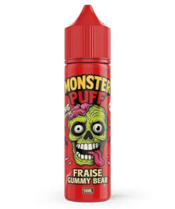 E-liquide Fraise Gummy Bear Monster Puff 50 ml