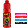 E-liquide Fruit du dragon Fraise Ice Monster Puff sel de nicotine 10 ml