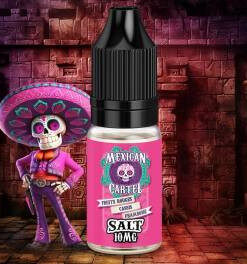 E-liquide Fruits Rouges Cassis Framboise Mexican Cartel sel de nicotine 10 ml