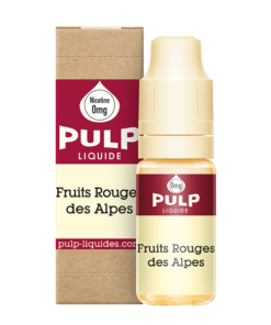 E-liquide Fruits Rouges des Alpes Pulp 10 ml