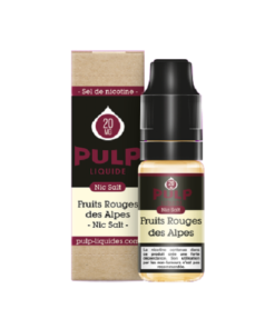 E-liquide Fruits Rouges des Alpes Pulp sel de nicotine 10 ml