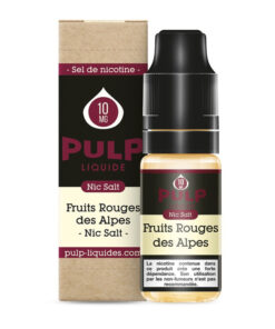 E-liquide Fruits Rouges des Alpes Pulp sel de nicotine 10 ml