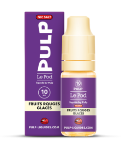 E-liquide Fruits Rouges Glacés Pulp sel de nicotine 10 ml