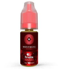 E-liquide Fruits Rouges Montreal Original sel de nicotine 10 ml