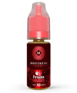 E-liquide Fruits Rouges Montreal Original sel de nicotine 10 ml