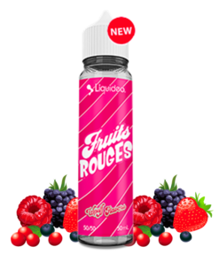 E-liquide Fruits Rouges Liquideo sel de nicotine 10 ml