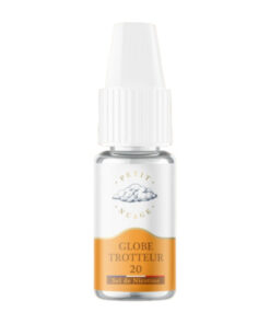 E-liquide Globe Trotteur Petit Nuage sel de nicotine 10 ml