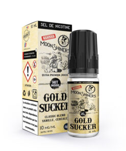 E-liquide Gold Sucker Le French Liquide sel de nicotine 10 ml