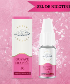 E-liquide Goyave Frappée Petit Nuage sel de nicotine 10 ml
