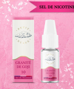 E-liquide Granité de Goji Petit Nuage sel de nicotine 10 ml