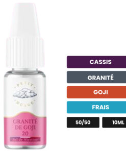 E-liquide Granité de Goji Petit Nuage sel de nicotine 10 ml