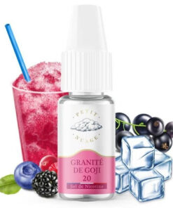 E-liquide Granité de Goji Petit Nuage sel de nicotine 10 ml