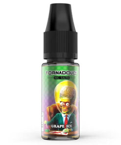 E-liquide Grape Ice Tornadoliq sel de nicotine 10 ml