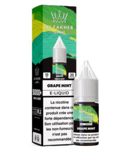 E-liquide Grape Mint Al Fakher sel de nicotine 10 ml