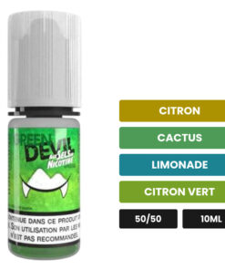 E-liquide Green Devil AVAP sel de nicotine 10 ml