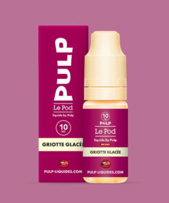 E-liquide Griotte Glacée Pulp sel de nicotine 10 ml