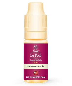 E-liquide Griotte Glacée Pulp sel de nicotine 10 ml