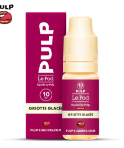 E-liquide Griotte Glacée Pulp sel de nicotine 10 ml